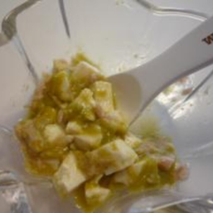 <離乳食>BFを使って簡単あんかけ豆腐